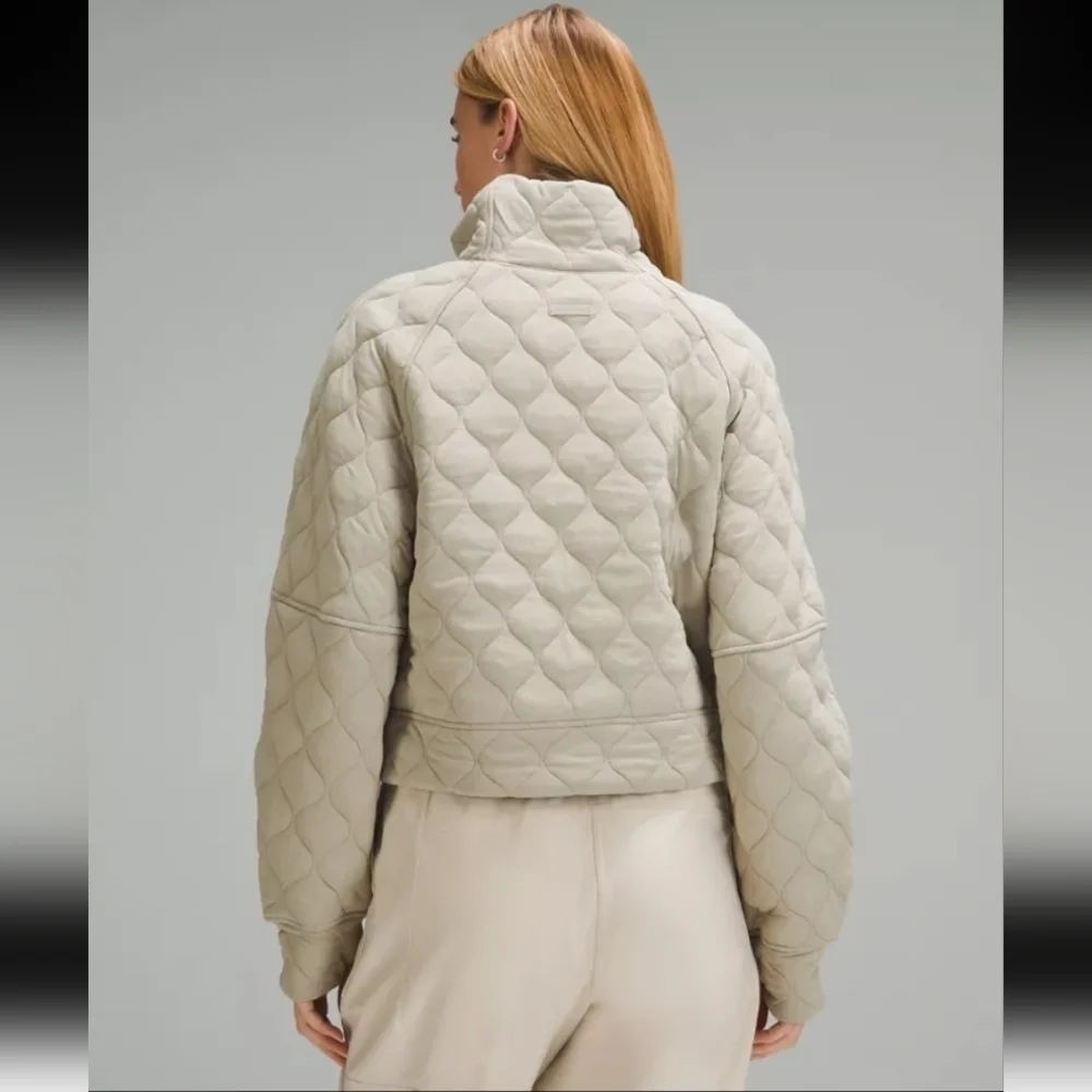 Lululemon Scuba Oversized Quilted Half Zip
